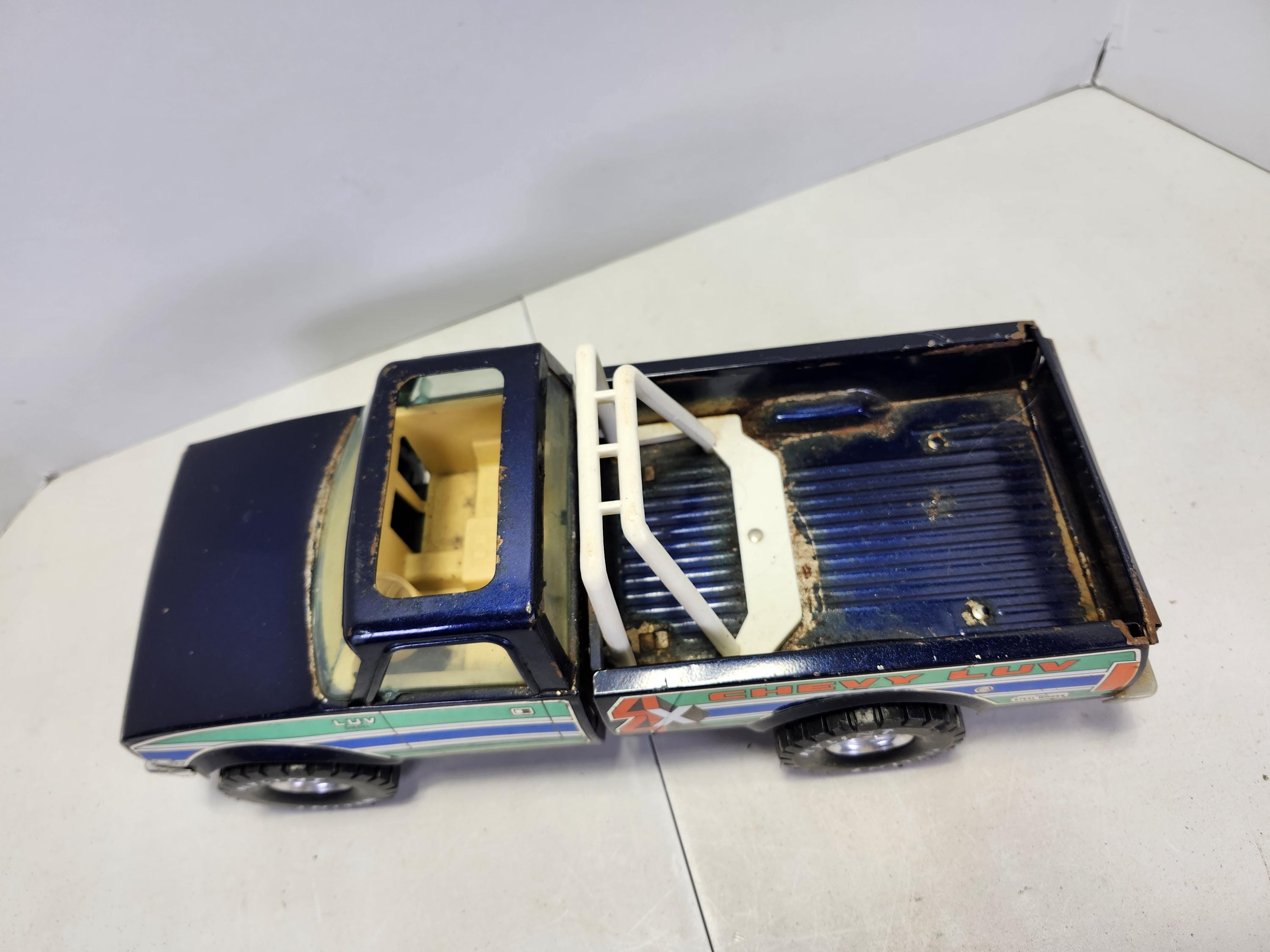 Vintage Nylint Chevy Luv 4x4 Toy Truck: Blue Metal Pickup - Etsy