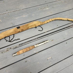Antique Wood Fishing Rod - Etsy Antique Wood Fishing Rod - Etsy