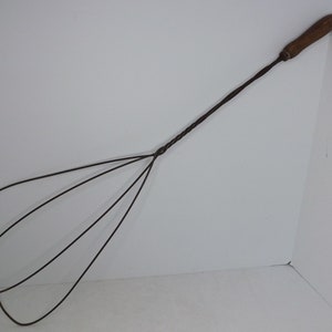 Antique Primitive Wooden Rug Laundry Beater Washing Paddle Rustic Early  19th.