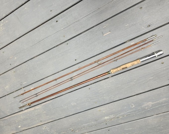 Vintage Windsor Bamboo Fishing Pole: Cabin Decor, Rustic Display