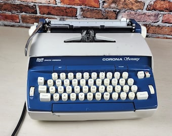 Portable Typewriter, Brother Deluxe 220 Japan, GERMAN ALPHABET
