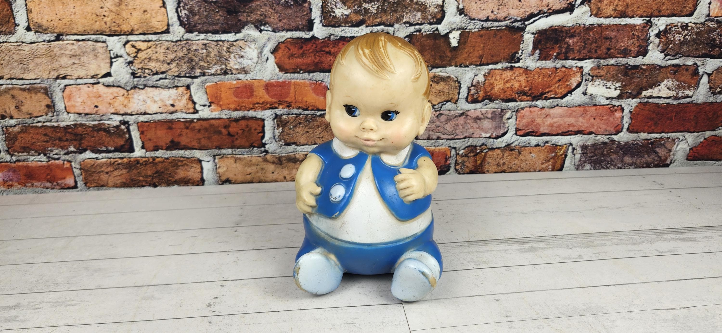 1960s Rubber Boy Toy - Etsy