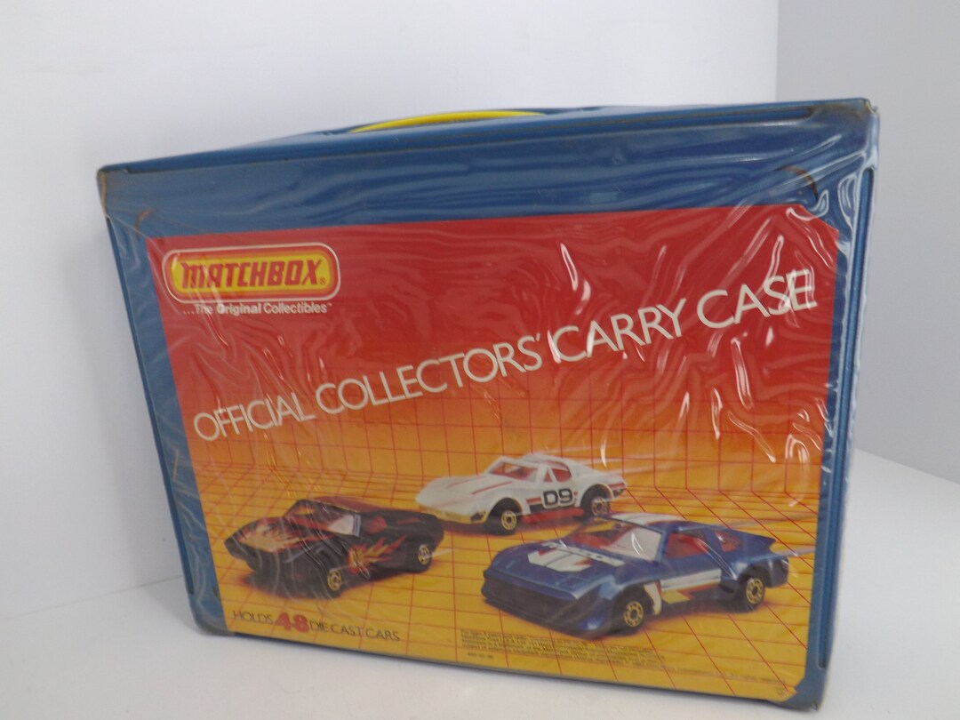 Matchbox Carry Case 48 Car Vintage Die Cast Box Plastic Etsy