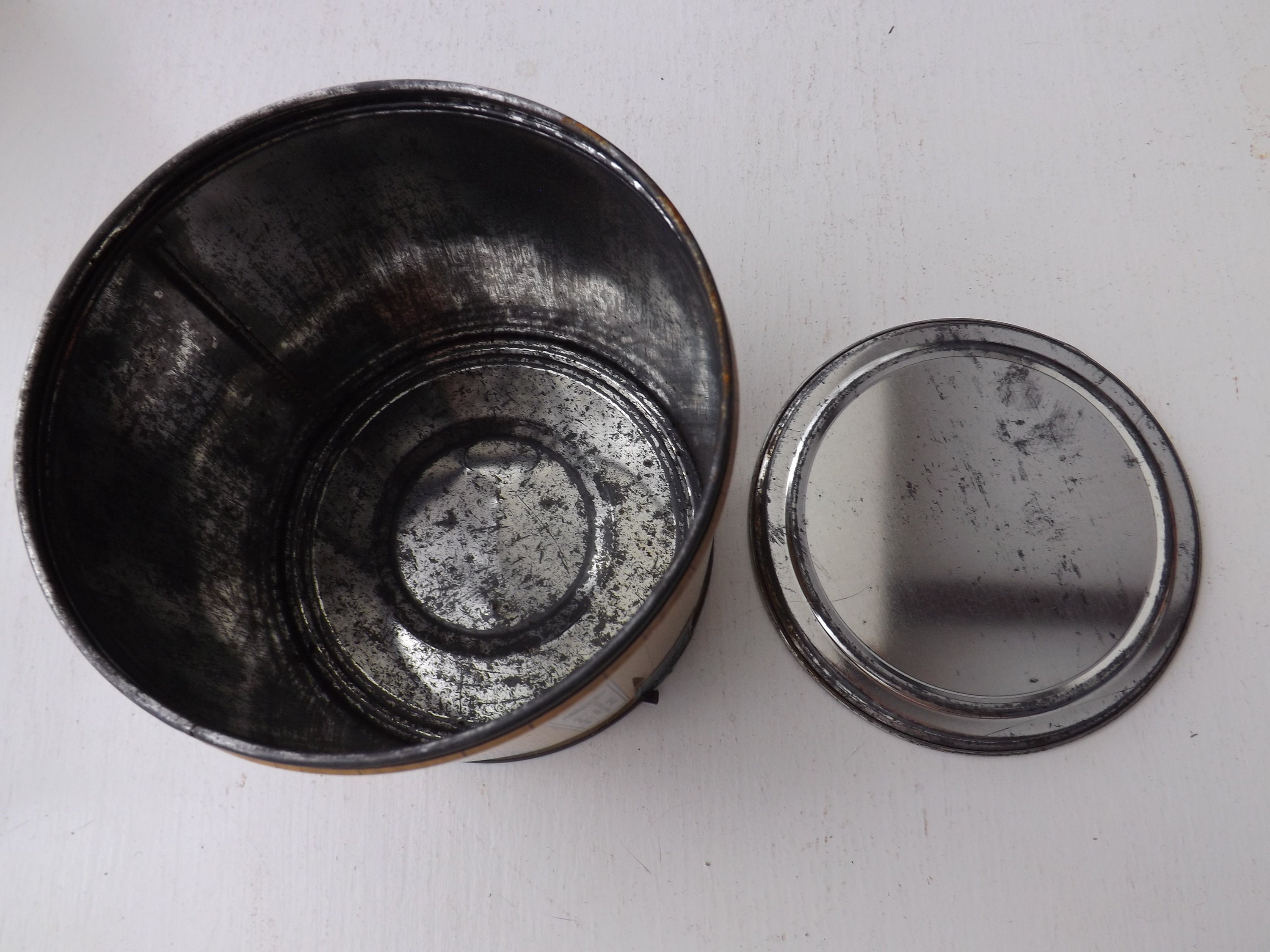 Half and Half Pipe Tobacco Tin Vintage Smoking Bar Decor Etsy