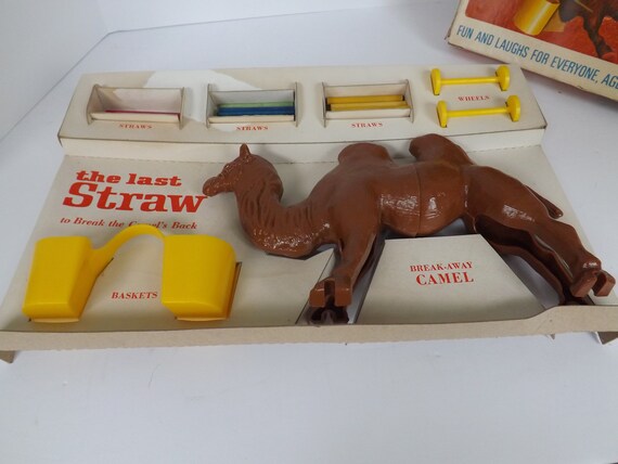 The Last Straw The Camel Game Vintage Board Game Boardgame Etsy The Last Straw The Camel Game Vintage Board Game Boardgame Etsy