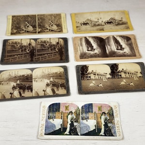 Underwood and Underwood Stereoscope Cards - Etsy