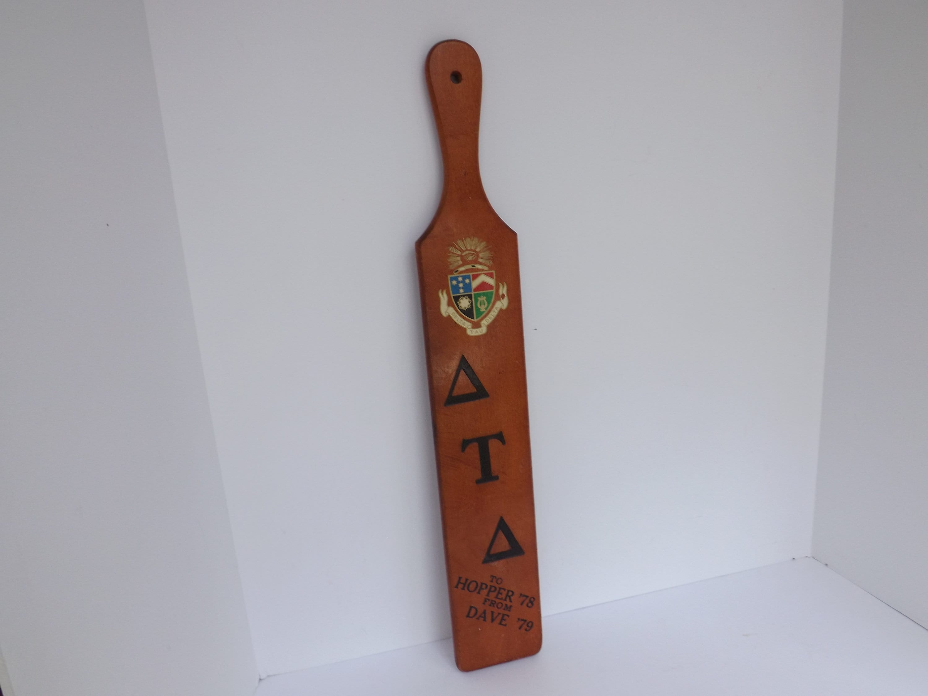 Fraternity Paddle, DTD, Delta Tau Delta, Butler University, Wood Plaque,  Retro Vintage, Wooden, Wall Hanging, Man Cave, College, Dorm, Board - Etsy  New Zealand