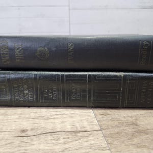 Vintage Textbook Set: 1920s-30s American Literature Display Books