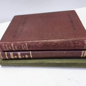 Set 3 textbooks, vintage retro, English display, office den, teacher gift, novel, bookshelf book case, Astronomy, business English study