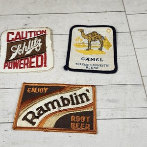 Camel Cigarette Patch