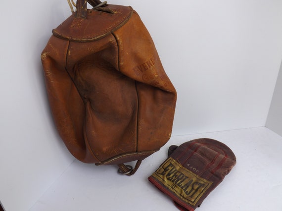 Wonderbaarlijk Bedienen kofferbak Everlast Cowhide Speed Bag DEB1 Weighted Glove 4308 Vintage - Etsy
