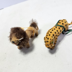 Wagner Kunstlerschutz Flocked Animals - Etsy