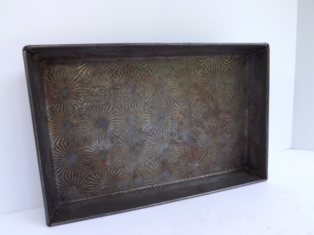 Ovenex Pan S 5602 Made in England Vintage Metal Tin Bake Etsy