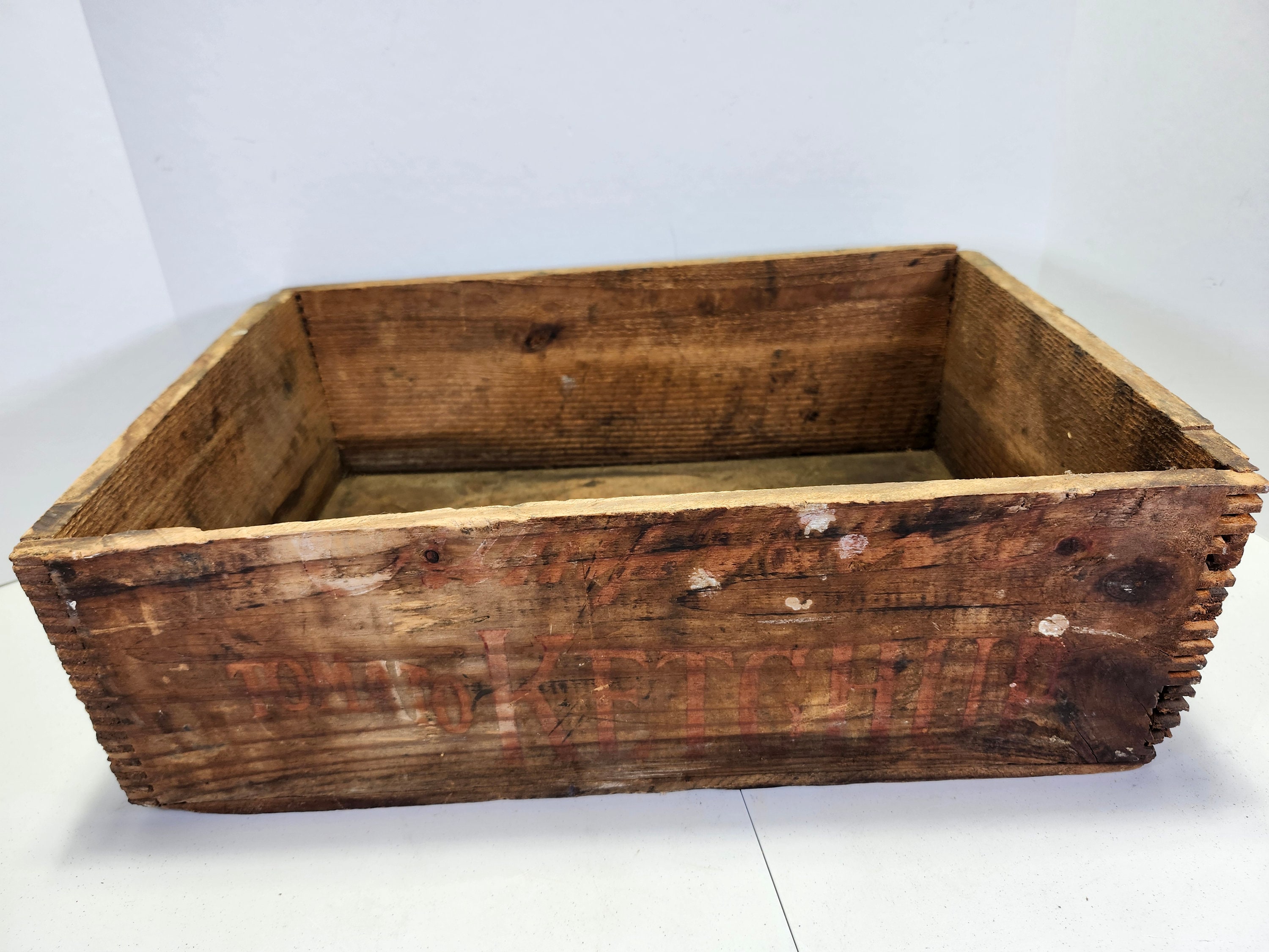 Campbells Soup Crate - Etsy