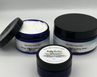 Manteca corporal batida de mango