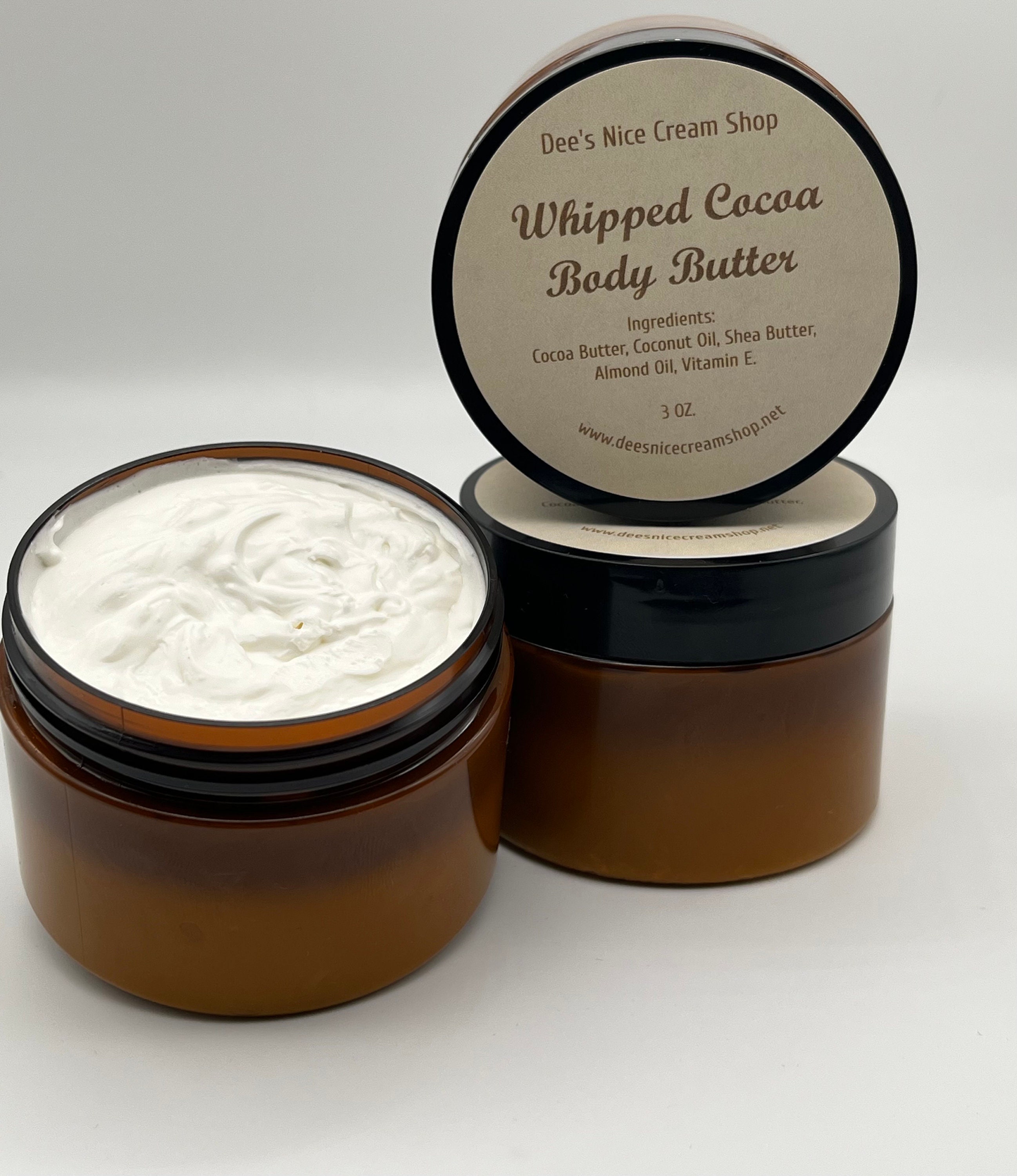 Whipped Cocoa Butter Body Butter - 3 oz.