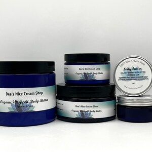 WHIPPED BODY BUTTERS -  Organic Hair & Body Creams