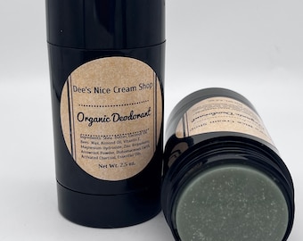 Desodorante orgánico para piel sensible sin bicarbonato de sodio