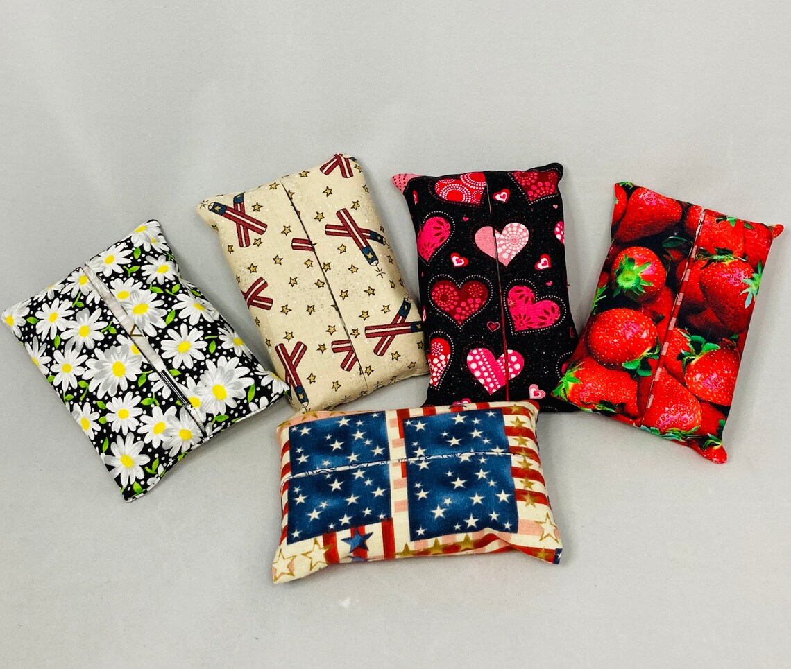 Travel Size Tissue Holder Kleenex Tissue Holder Holder Purse | Etsy