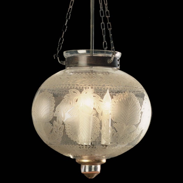 Antique Chandelier Globes Etsy