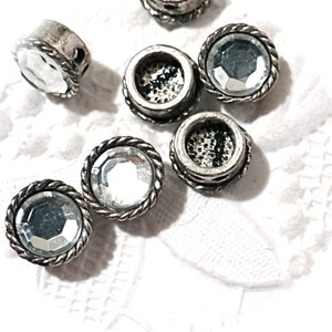 Rhinestone Beads Bracelet Parts Costume Trim RB-132