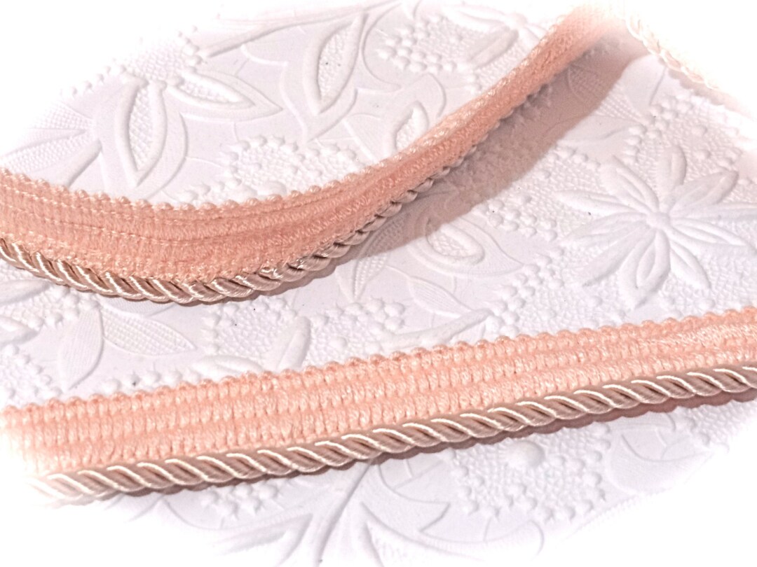 Vintage Peach Lip Cording Sewing Supplies Cording T129 Etsy