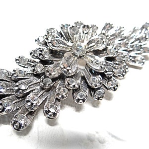 Rhinestone Starburst Bracelet Vintage Bracelets Costume Jewelry VA-136 image 5