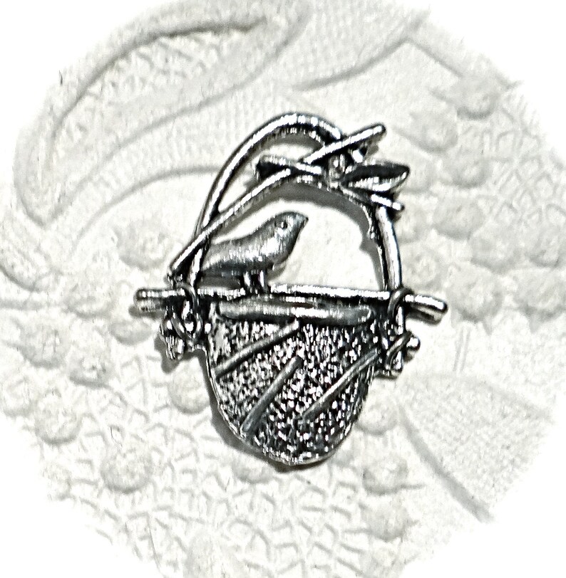 Bird Nest Charm Jewelry Supplies Earring Parts Bt 127 - 