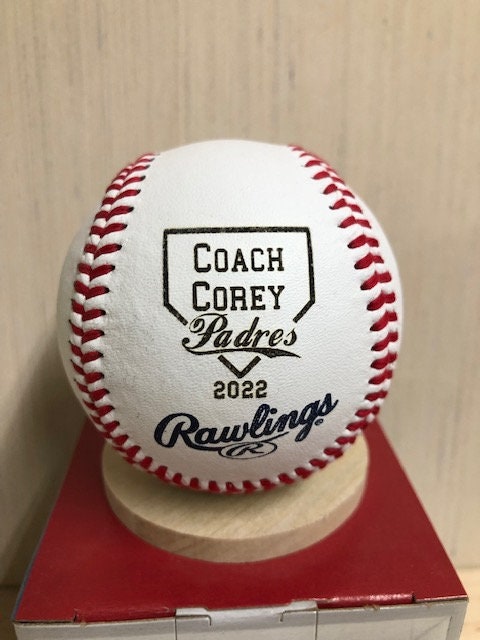 Baseball Coach's Gift Engraved Baseball