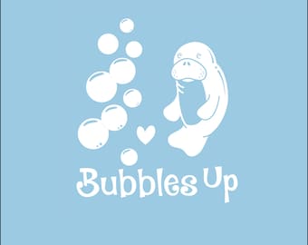 Bubbles Up decal