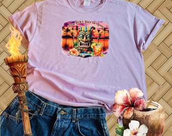 The Tiki Bar is Open T-shirt