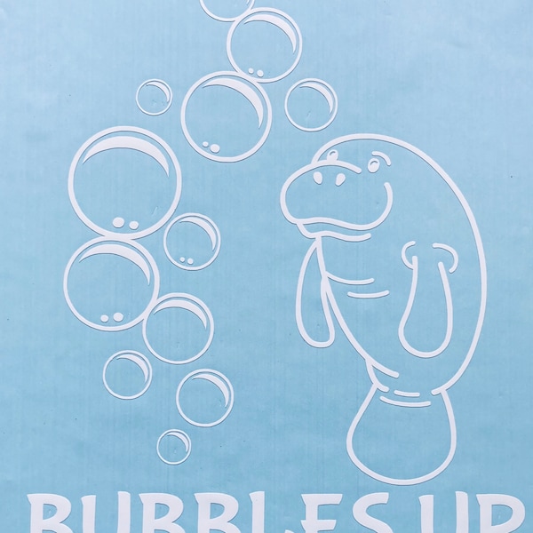 Bubbles up Jimmy Buffett Car Decal Etsy