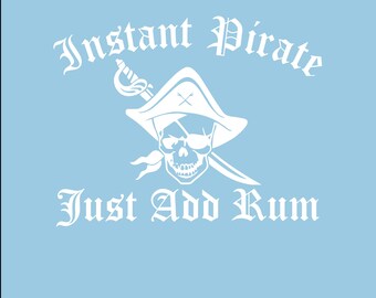 Instant Pirate Decal