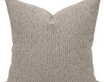 River Pebbles Indoor/Outdoor Pillow Cover, Woven Luxury Decorative Cushion Cover, HACKNER HOME