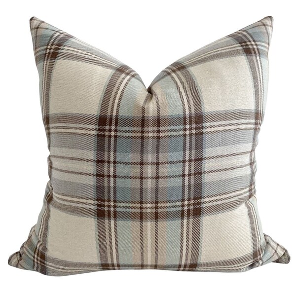 Plaid Pillow Covers Etsy