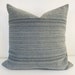 Boho Blue | Pillow Cover, Blue Green Pillow, Textured Pillow Cover, 20x20 Pillow Cover, 22x22 Pillow Cover, Lumbar Pillow, HACKNER HOME Home 