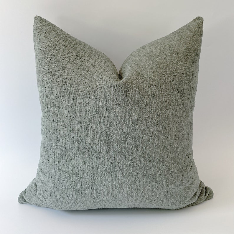 Moss Green Pillow Cover Green Pillow Cover Taupe Green - Etsy