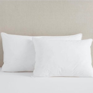 Synthetic Down, Hypoallergenic Faux Down Pillow Insert | Polyester Microfiber Form image 5