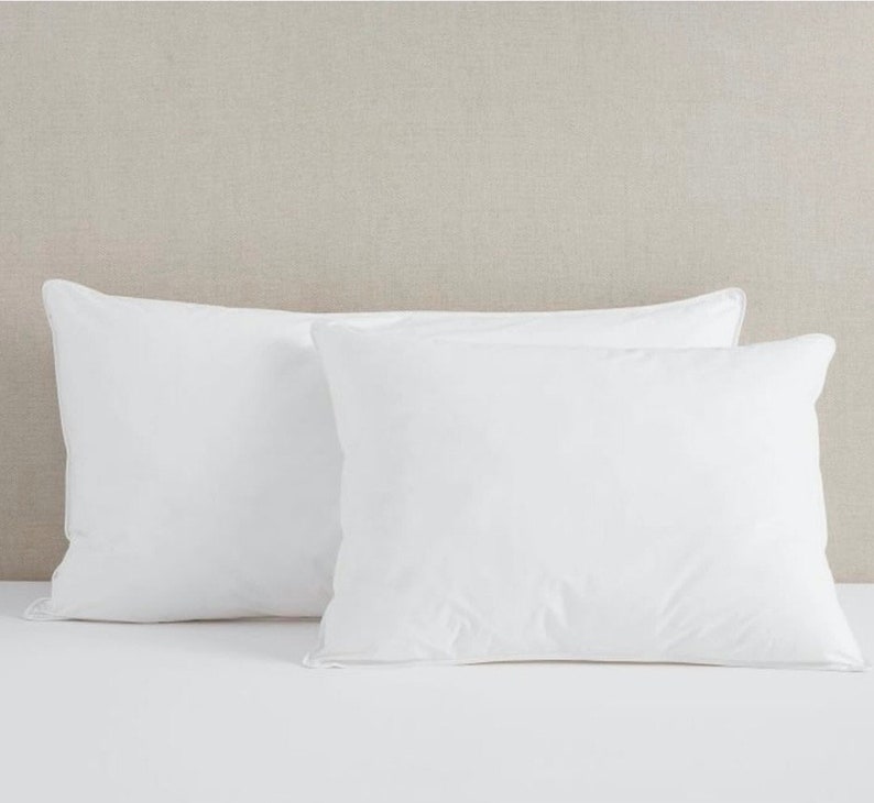 Synthetic Down, Hypoallergenic Faux Down Pillow Insert | Polyester Microfiber Form image 5