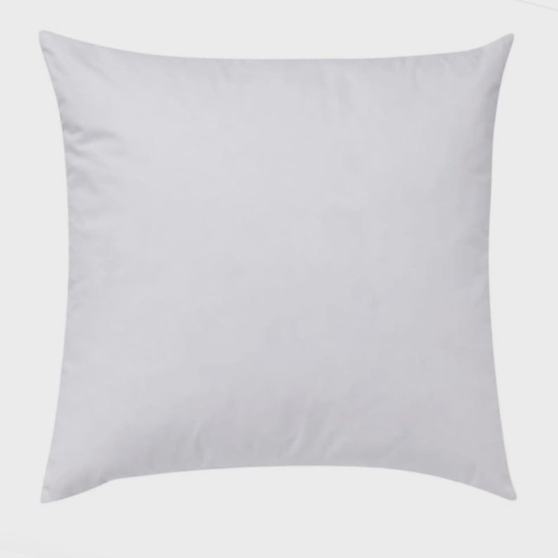 Polyester Pillow Inserts, Hypoallergenic Pillow Insert, Throw Pillow Insert | 16x16, 18x18, 20x20, 22x22, 24x24, 26x26, 28x28 Pillows image 1