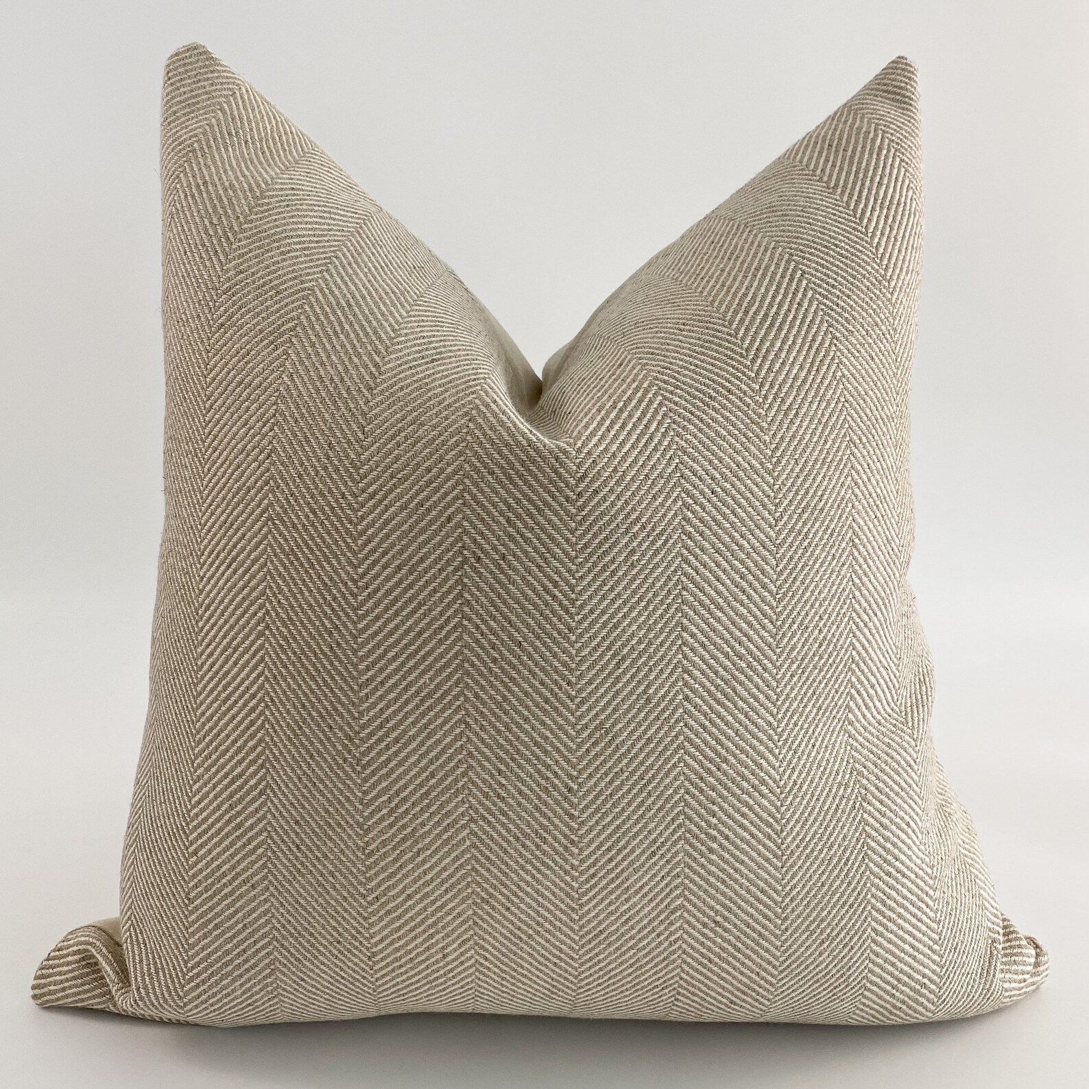 Jumper Pillow Tan Pillow Cover Taupe Pillow Cover Basket Etsy