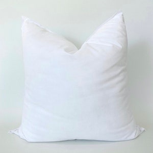 Synthetic Down, Hypoallergenic Faux Down Pillow Insert | Polyester Microfiber Form