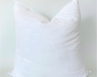 Synthetic Down, Hypoallergenic Faux Down Pillow Insert | Polyester Microfiber Form