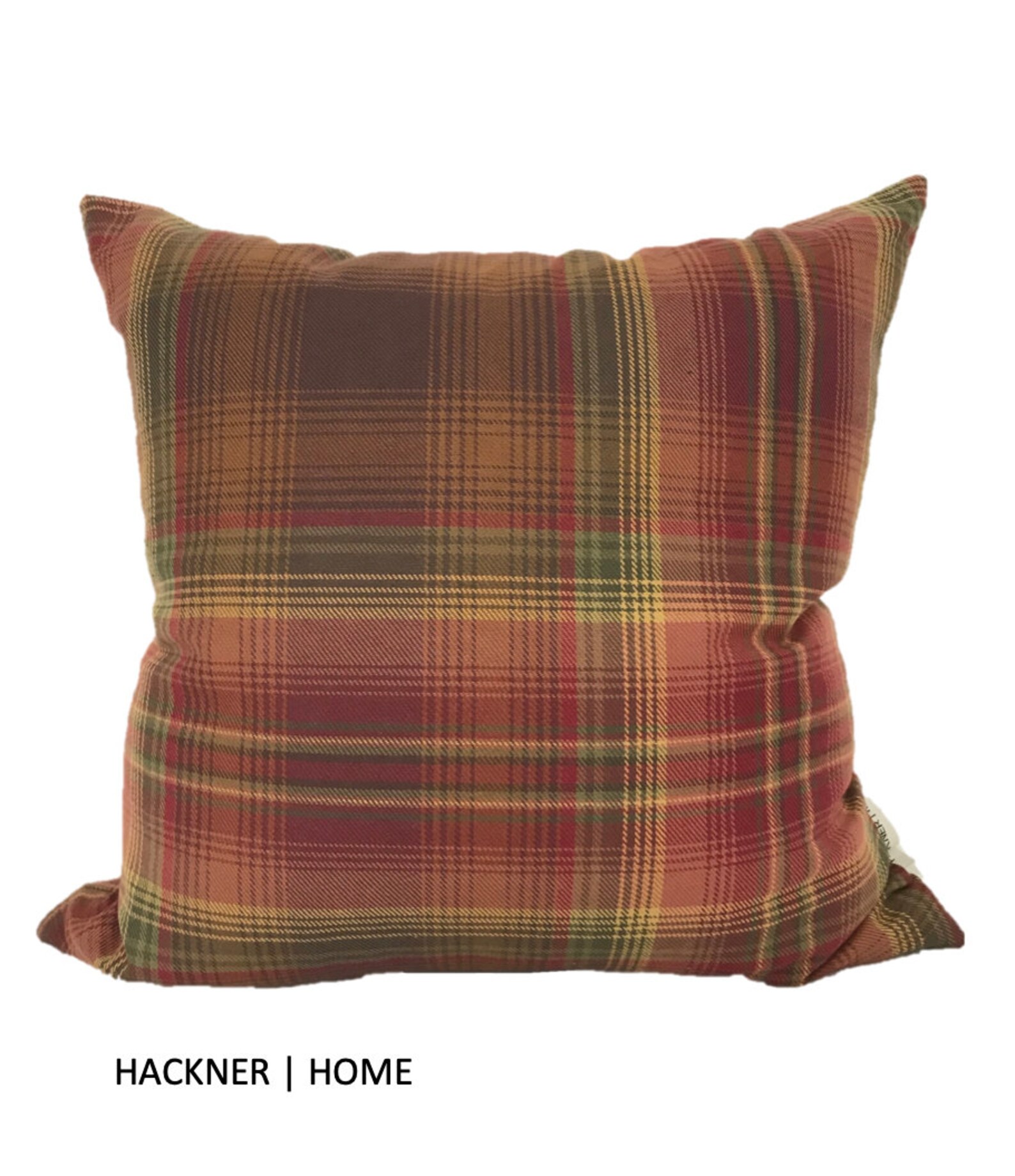 Fall Plaid Pillow Cover Red & Green Plaid Pillow Cover Plaid Etsy