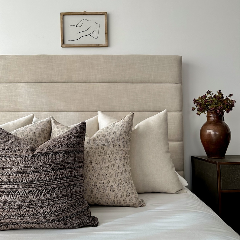 Bed Pillow Combo Warm Embrace Bed Pillow Set Decorative Etsy