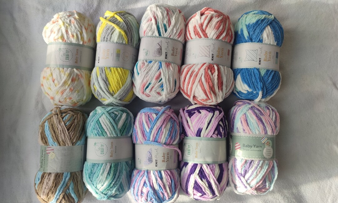 Message for Colour Availability so Crafty Baby Yarn. so Etsy UK