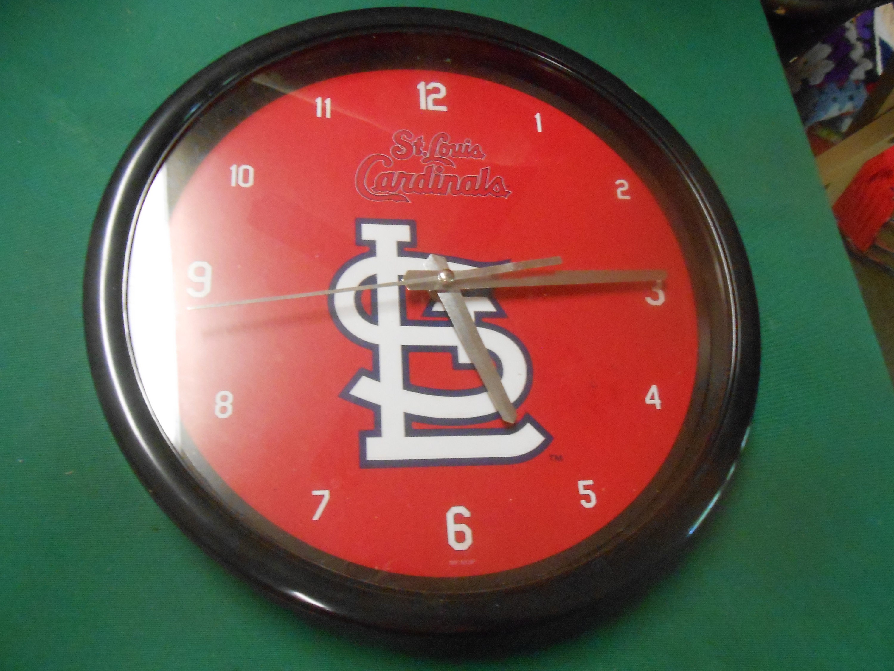 st louis cardinals clock