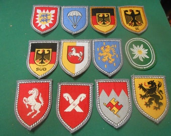 12 U.S. Military PATCHES