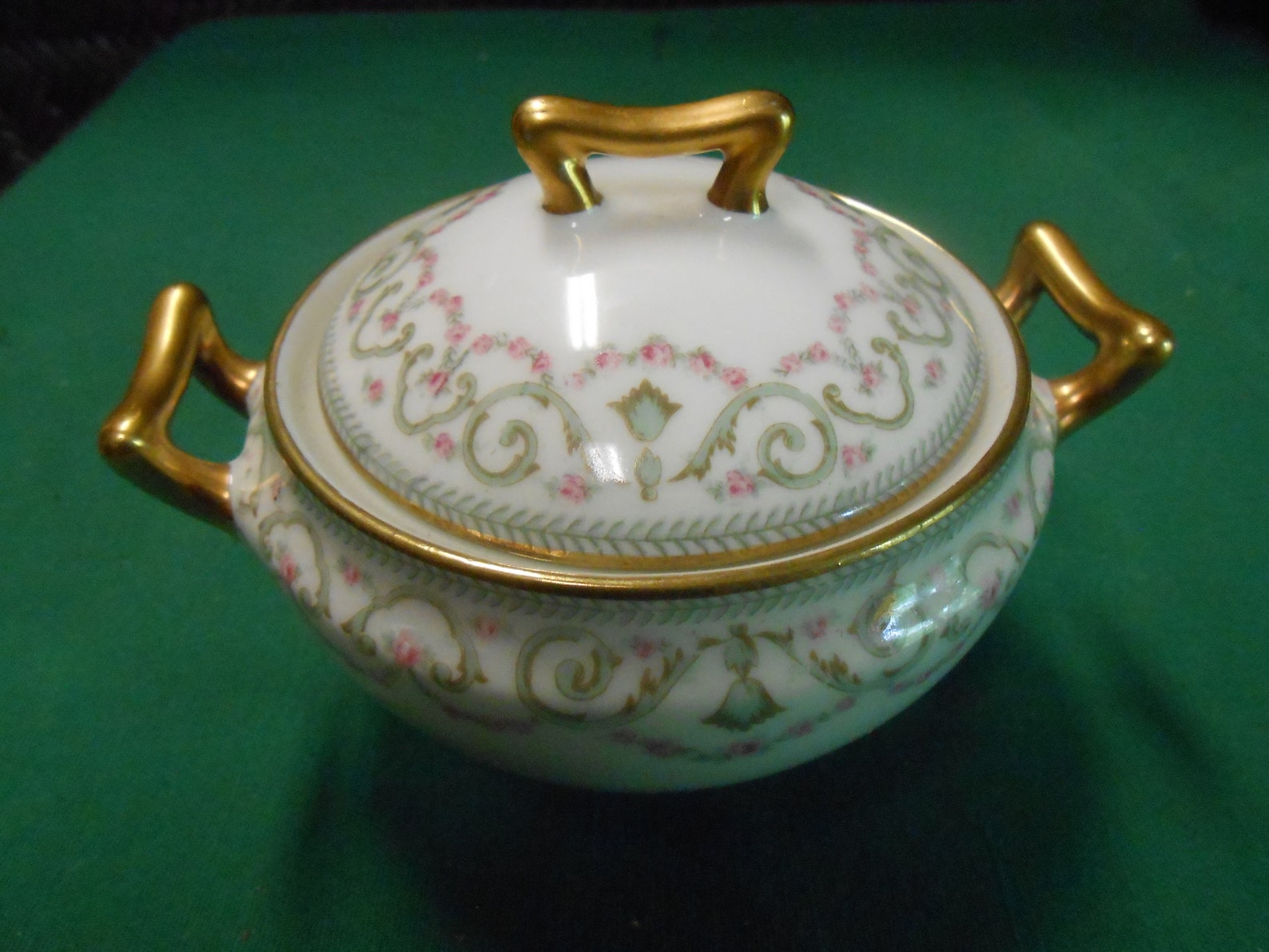 LIMOGES France by Elite Works...set of Sugar and Creamer Etsy