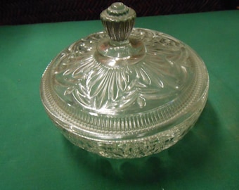 AVON  Glass Candy Jar